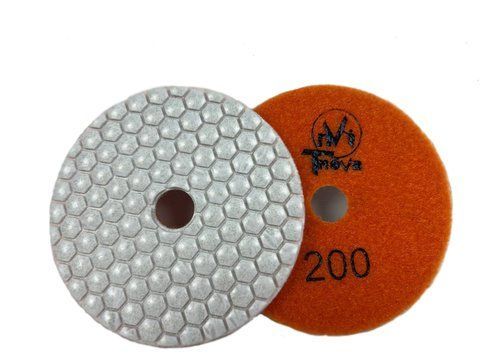 Алмазний гнучкий шліфувальний круг Tnova (черепашка,суцільні подушки) DRY USE/Сухе шліфування 100mm, зернистість 200 60456718 фото